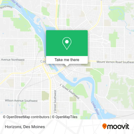 Horizons map