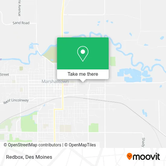 Redbox map