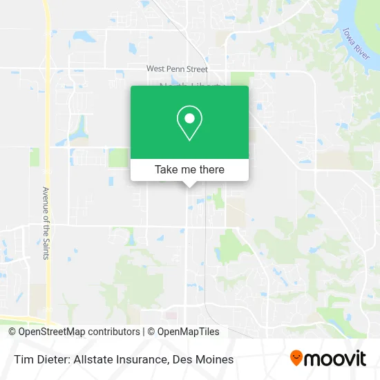 Tim Dieter: Allstate Insurance map