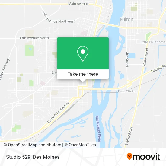 Studio 529 map