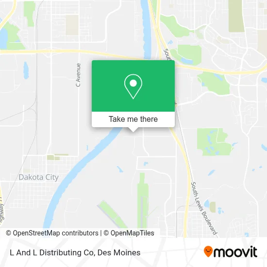 L And L Distributing Co map