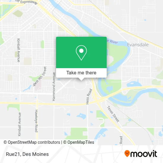 Rue21 map