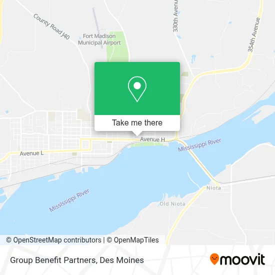 Group Benefit Partners map