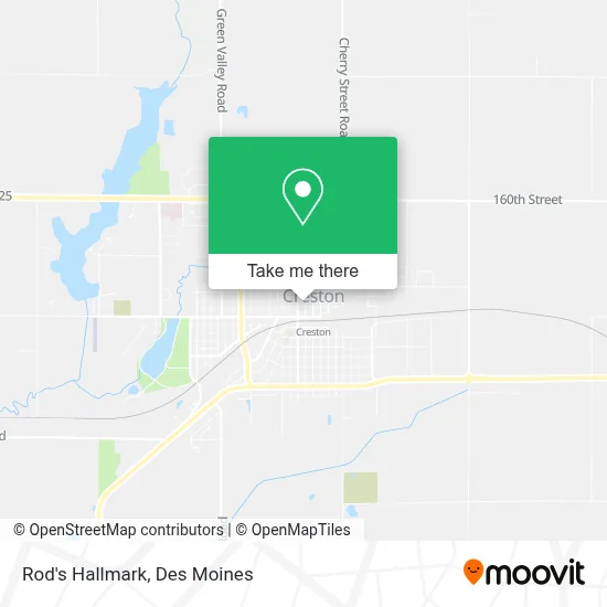 Rod's Hallmark map