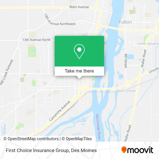 First Choice Insurance Group map