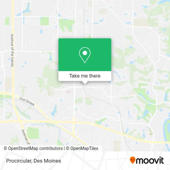 Procircular map