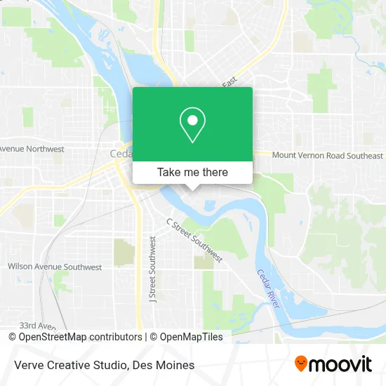 Verve Creative Studio map