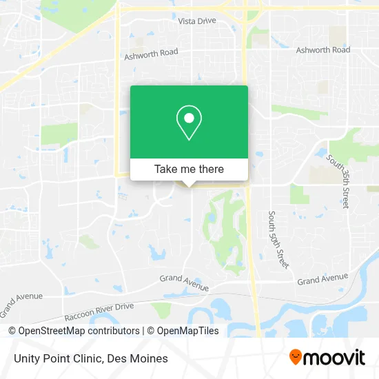 Unity Point Clinic map