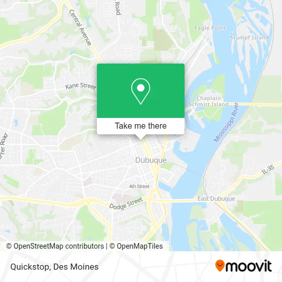 Quickstop map