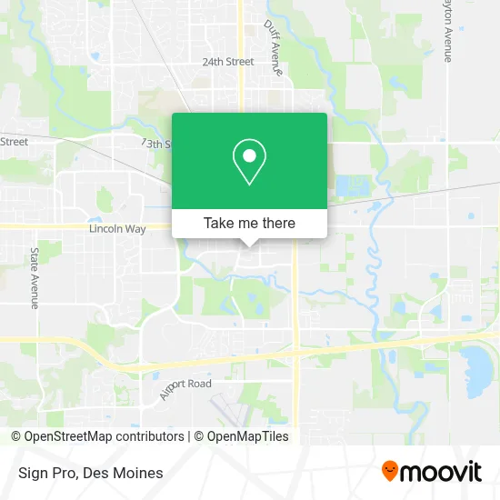 Sign Pro map