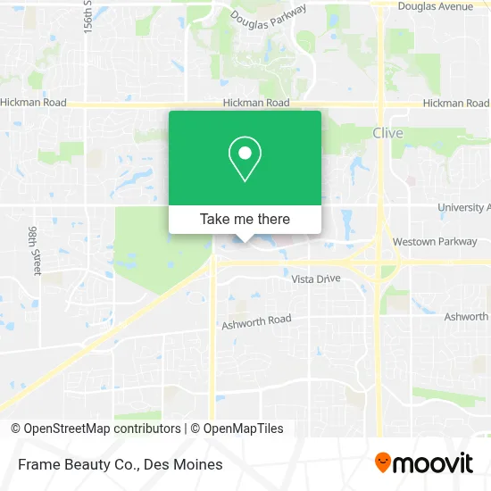 Frame Beauty Co. map