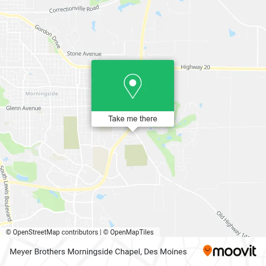 Meyer Brothers Morningside Chapel map