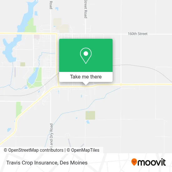 Travis Crop Insurance map