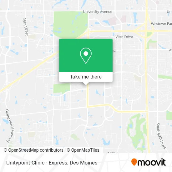 Unitypoint Clinic - Express map