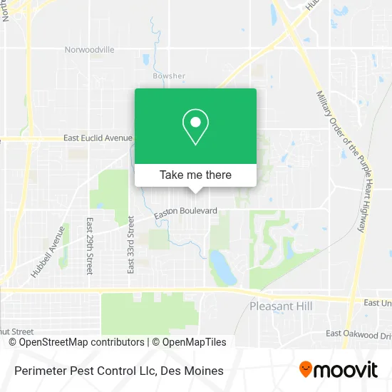 Perimeter Pest Control Llc map