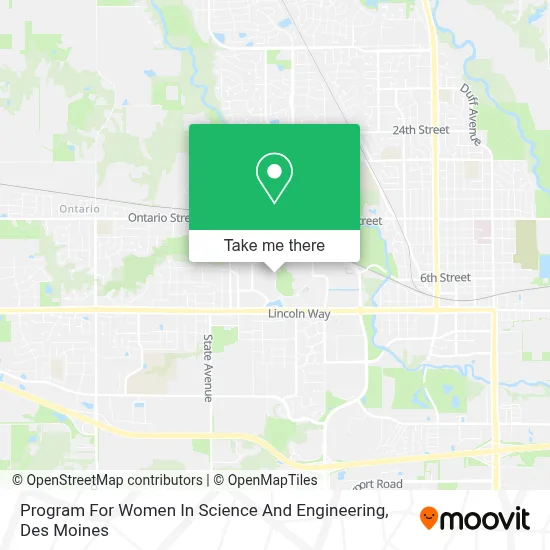 Program For Women In Science And Engineering map