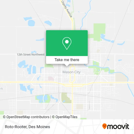 Roto-Rooter map