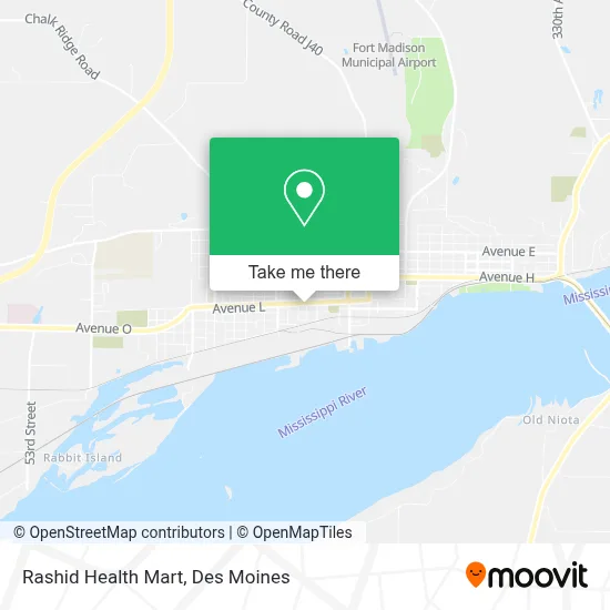 Rashid Health Mart map
