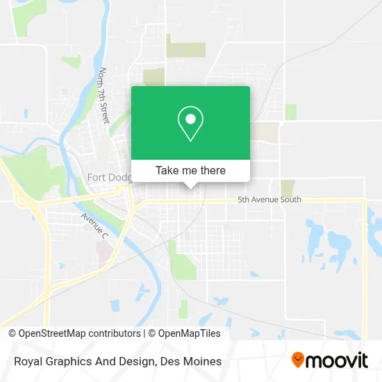 Royal Graphics And Design map