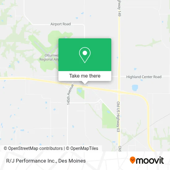 R/J Performance Inc. map