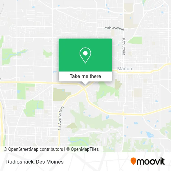 Radioshack map