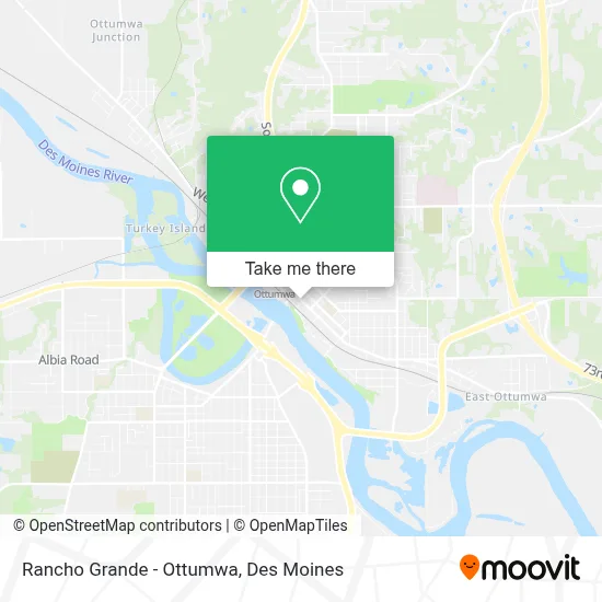 Rancho Grande - Ottumwa map
