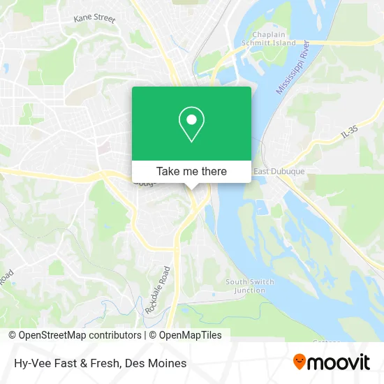 Hy-Vee Fast & Fresh map