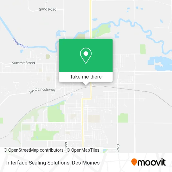 Interface Sealing Solutions map