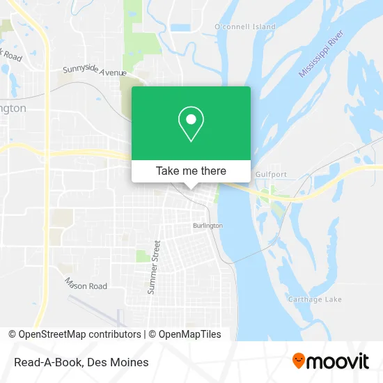 Read-A-Book map