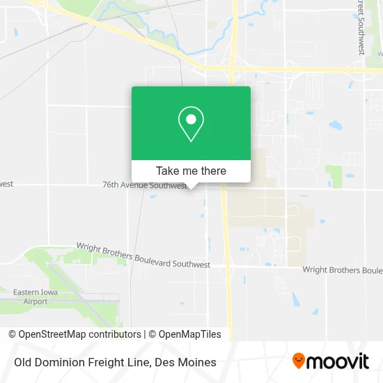 Old Dominion Freight Line map