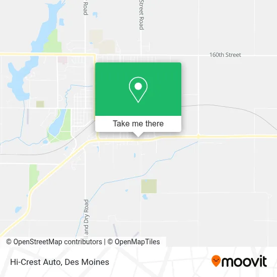 Hi-Crest Auto map