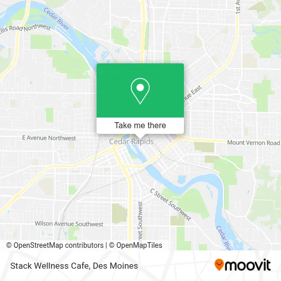 Stack Wellness Cafe map