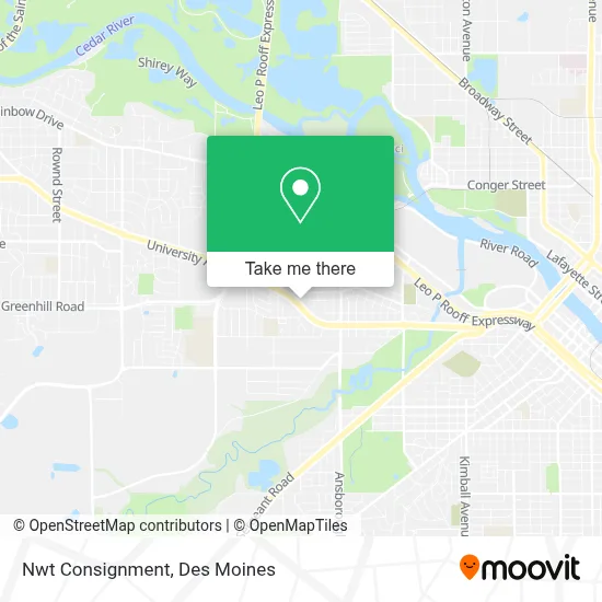 Nwt Consignment map