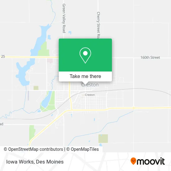 Iowa Works map
