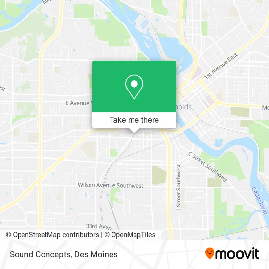 Sound Concepts map