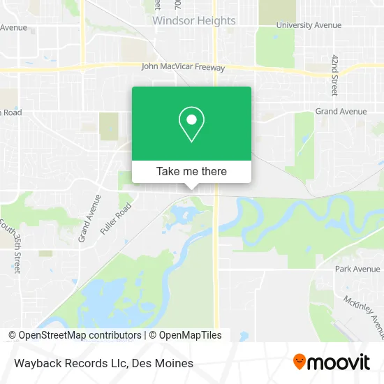 Wayback Records Llc map