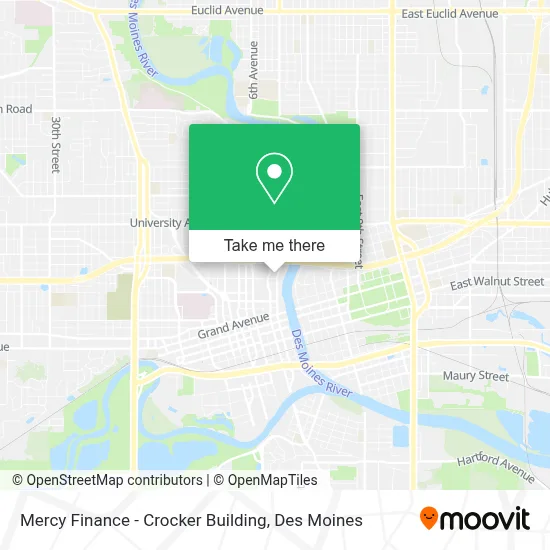 Mercy Finance - Crocker Building map