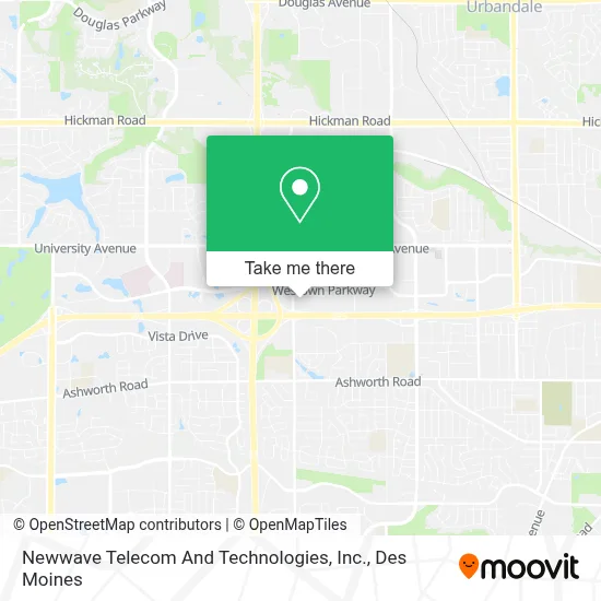 Newwave Telecom And Technologies, Inc. map