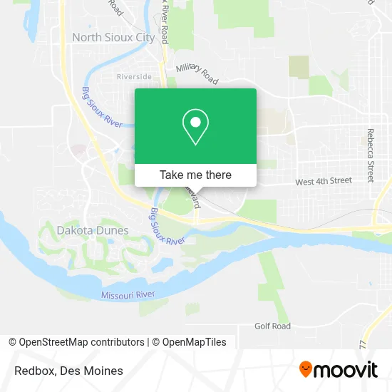 Redbox map
