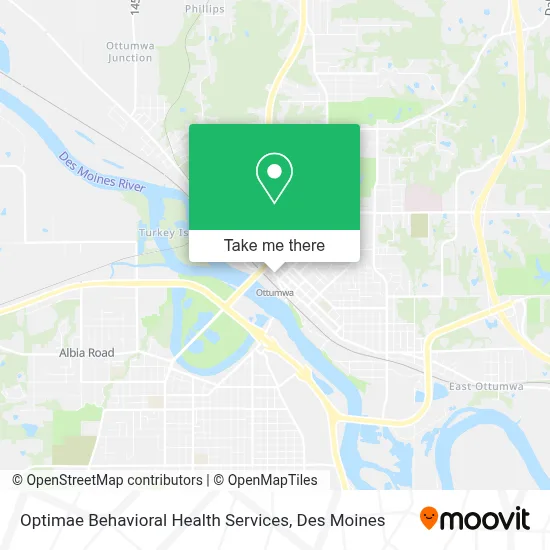 Optimae Behavioral Health Services map