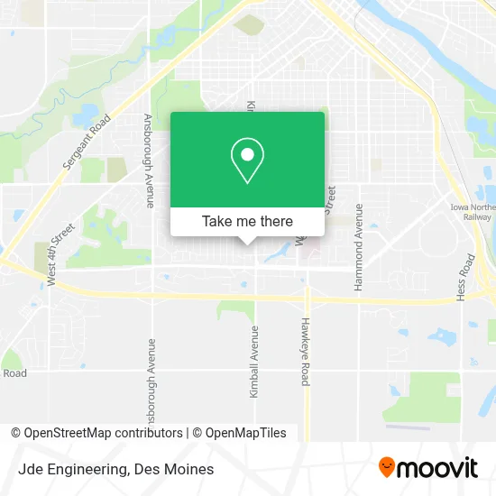 Jde Engineering map