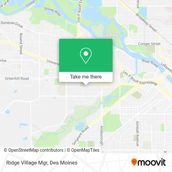 Ridge Village Mgr map