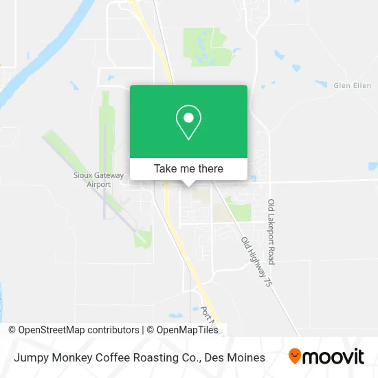 Jumpy Monkey Coffee Roasting Co. map