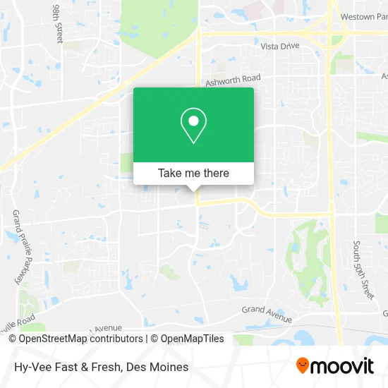 Hy-Vee Fast & Fresh map