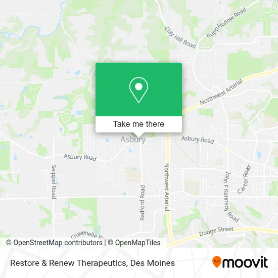 Restore & Renew Therapeutics map
