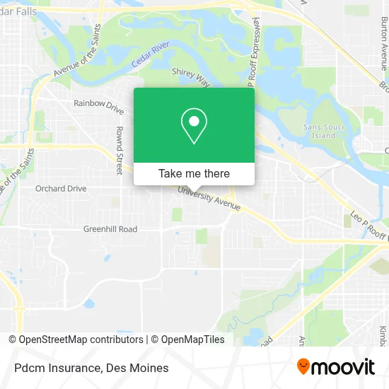 Pdcm Insurance map