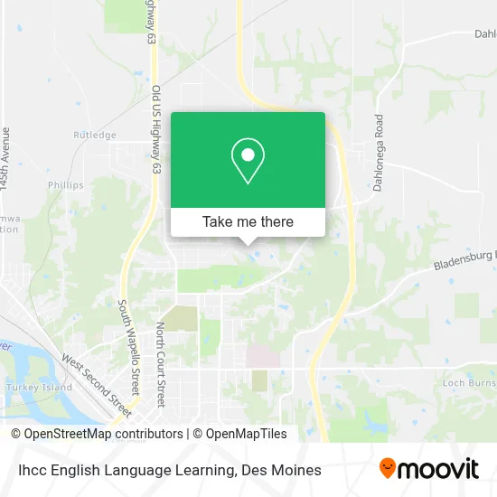 Ihcc English Language Learning map