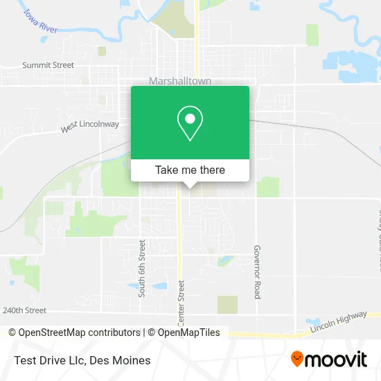 Test Drive Llc map