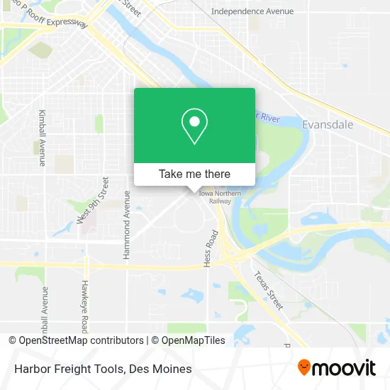 Harbor Freight Tools map