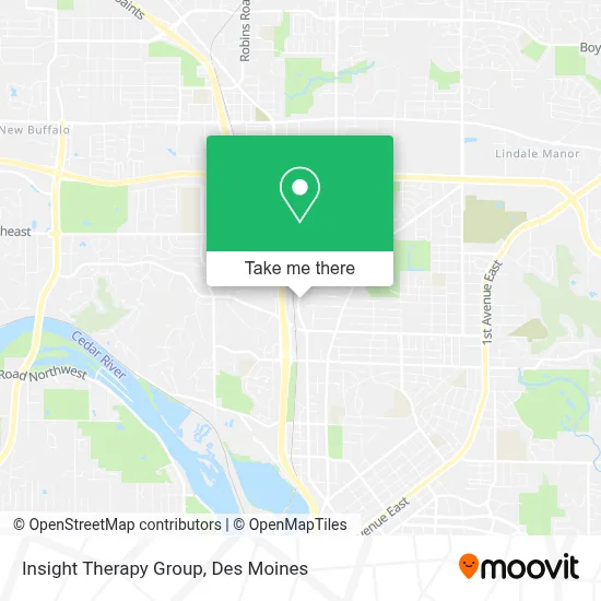 Insight Therapy Group map